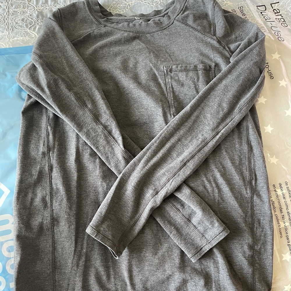 Lululemon long sleeve cotton shirt